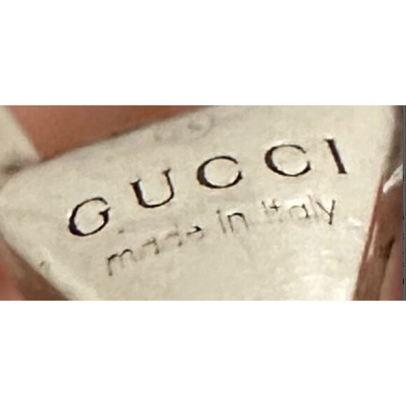 Gucci GG Marmont Mother of Pearl Sterling Silver Bracelet - Picture 7 of 11